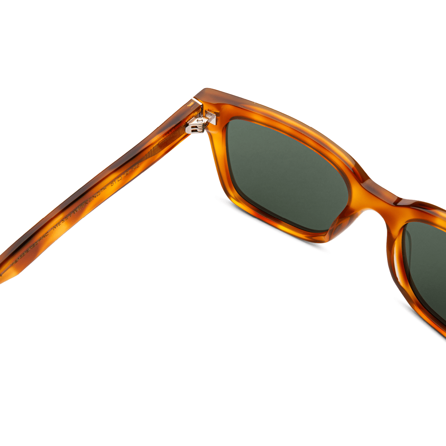 DEAN Rectangular Havana Tortoise Sunglasses by Messy Weekend