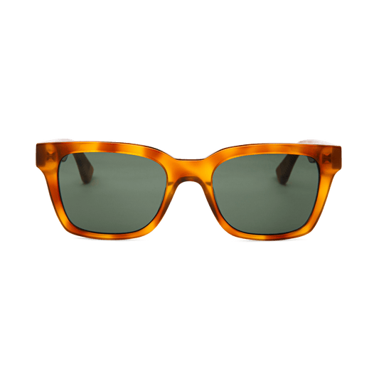DEAN Rectangular Havana Tortoise Sunglasses by Messy Weekend