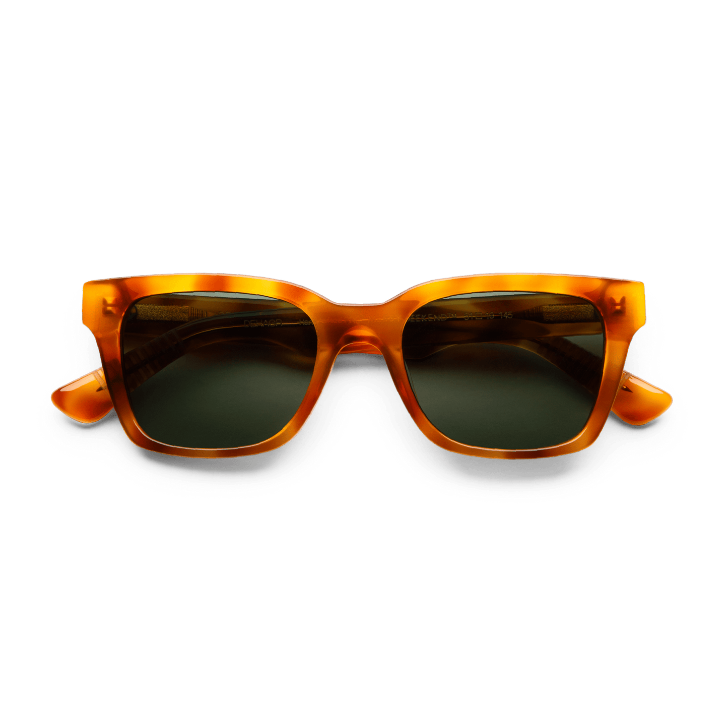DEAN Rectangular Havana Tortoise Sunglasses by Messy Weekend