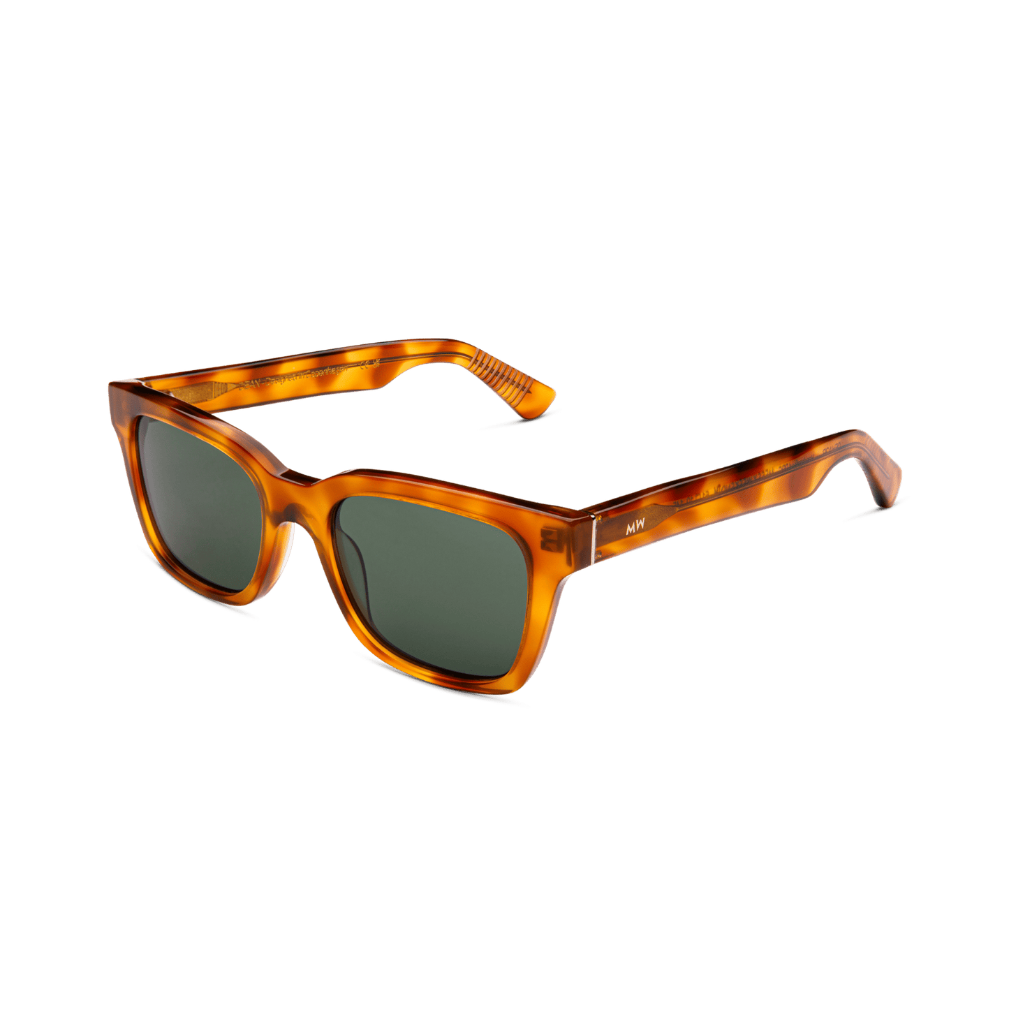 DEAN Rectangular Havana Tortoise Sunglasses by Messy Weekend