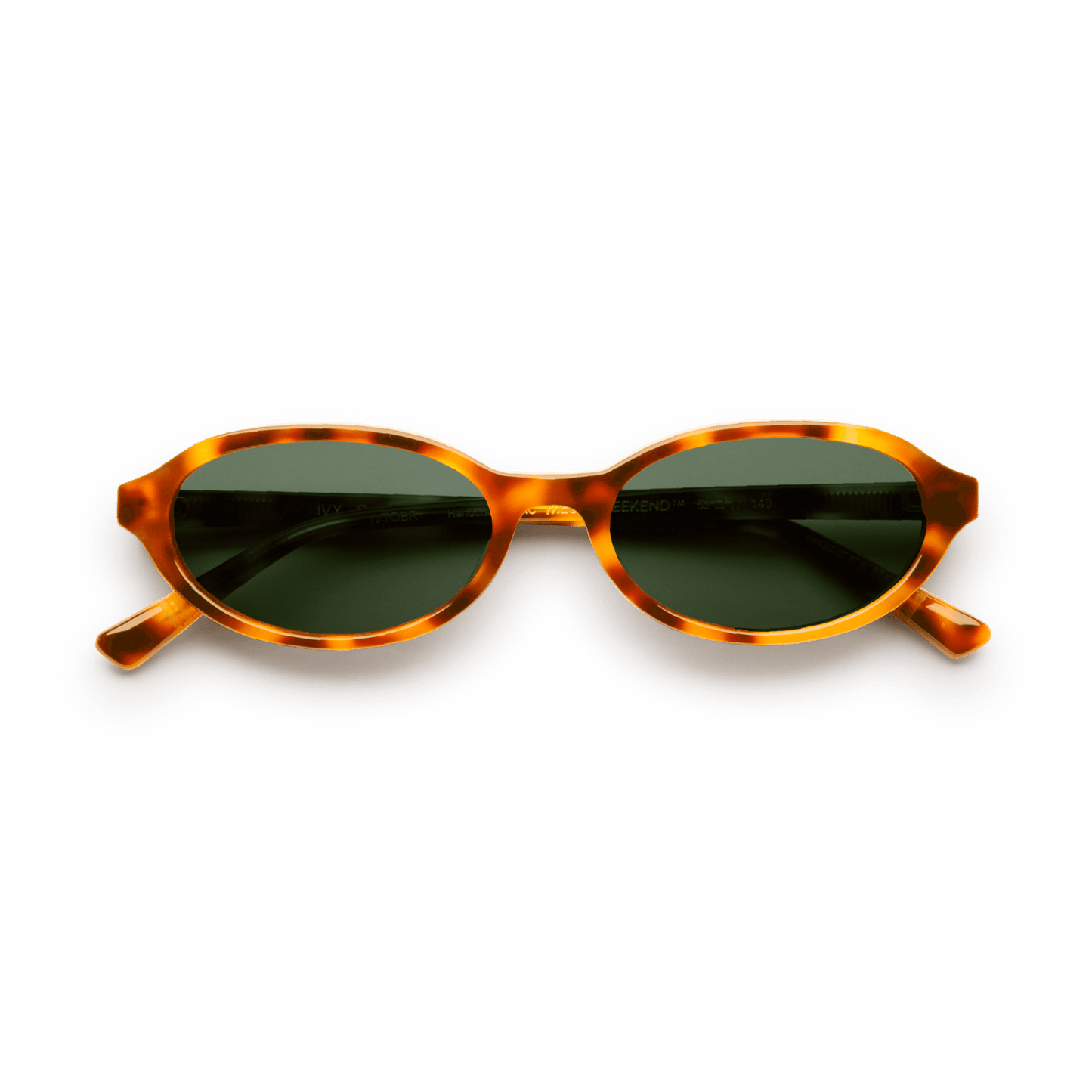 IVY Havana Tortoise Oval Sunglasses by Messy Weekend