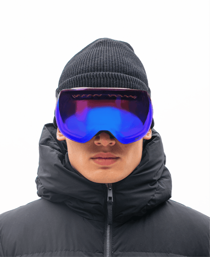 Messy Weekend Orbit XEP Photochromic Ski Goggles Frameless Design