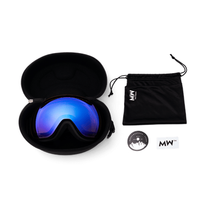 Messy Weekend Orbit XEP Photochromic Ski Goggles Frameless Design