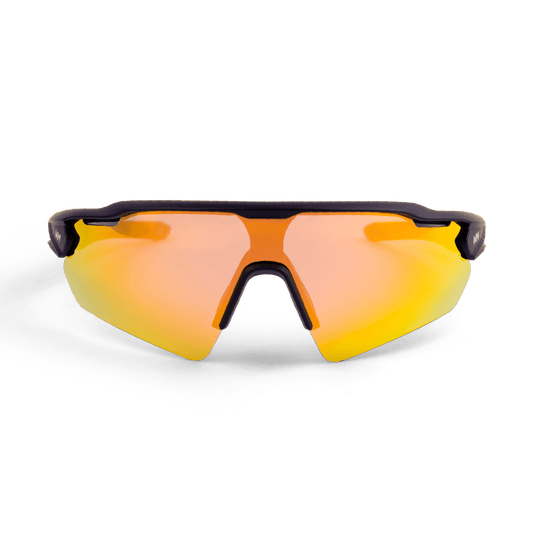 Messy Weekend RAPID Sports Polarised Sunglasses - Black Sunset Running & Biking
