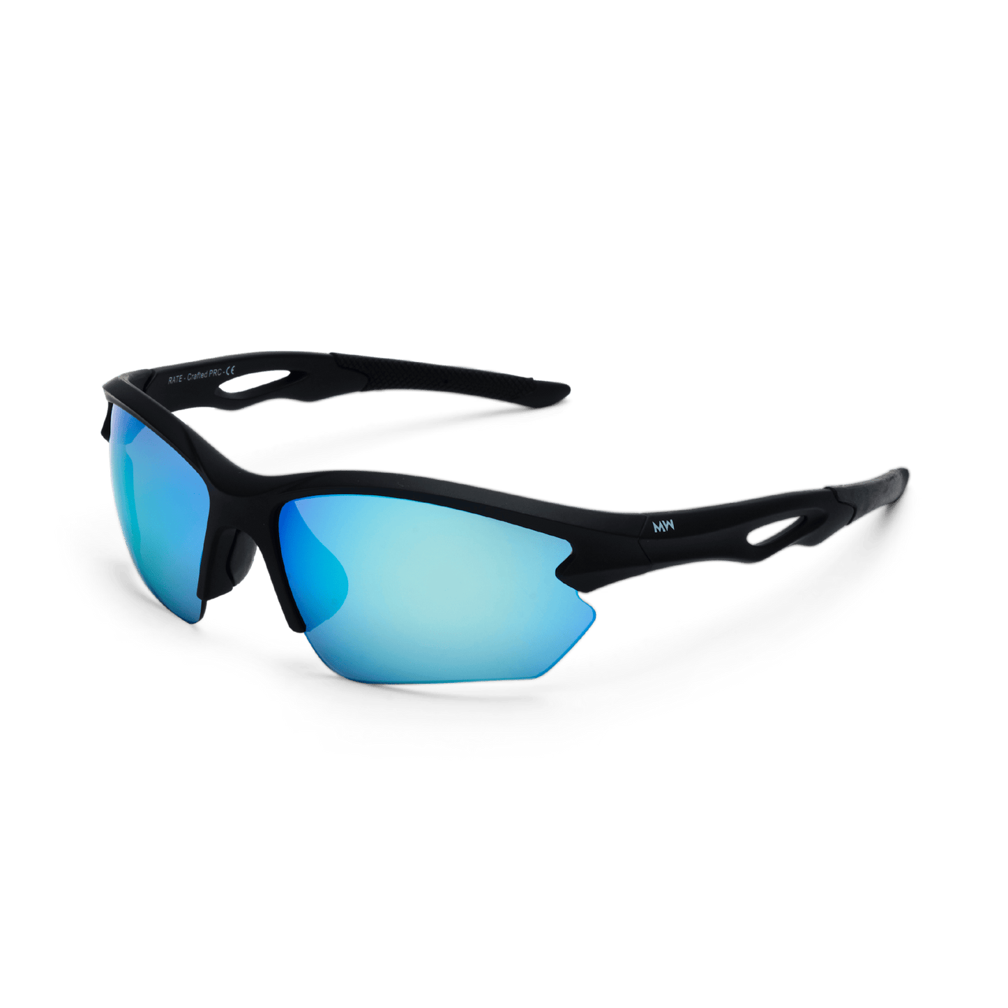 Messy Weekend RATE Sports Polarised Sunglasses - Running, Cycling - Blue