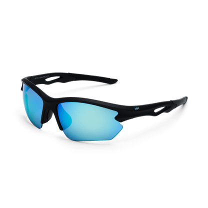 Messy Weekend RATE Sports Polarised Sunglasses - Running, Cycling - Blue