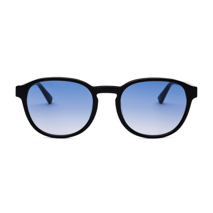 RYAN Black Gradient Blue Sunglasses by Messy Weekend