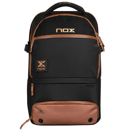 NOX LUXURY OPEN SERIES BACKPACK BLACK/BROWN