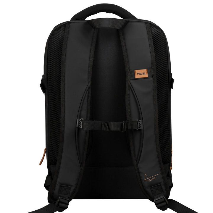 NOX LUXURY OPEN SERIES BACKPACK BLACK/BROWN