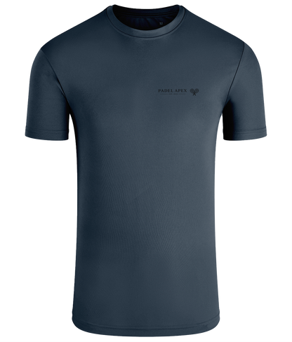 PADEL APEX - Mens Performance T-Shirt - Navy Charcoal