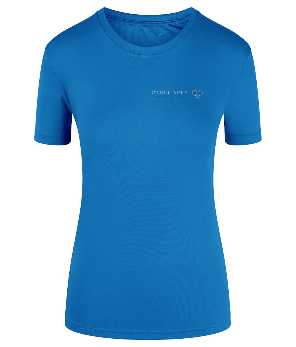 PADEL APEX - Womens Performance Top - Sapphire Blue