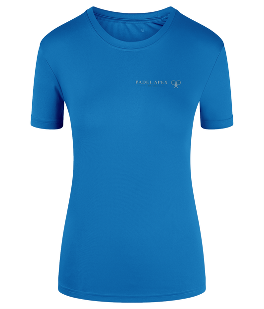 PADEL APEX - Womens Performance Top - Sapphire Blue