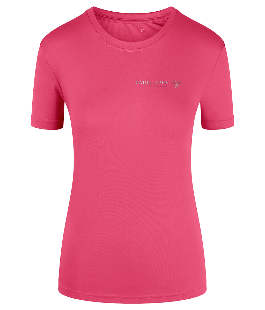 PADEL APEX - Womens Performance Top - Hot Pink