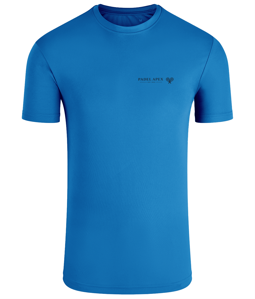 PADEL APEX - Mens Performance T-Shirt - Sapphire Blue