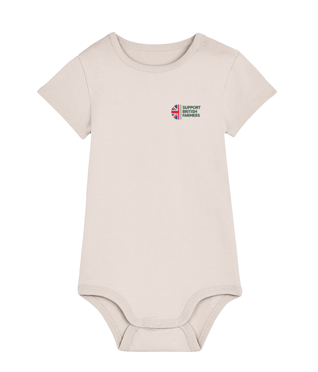 Baby Farmer Bodysuit Support British Farmers