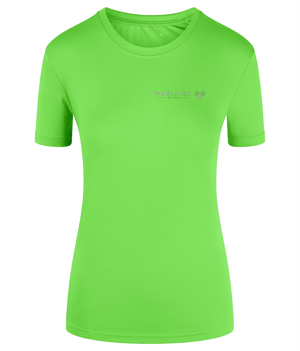 PADEL APEX - Womens Performance Top - Lightening Green