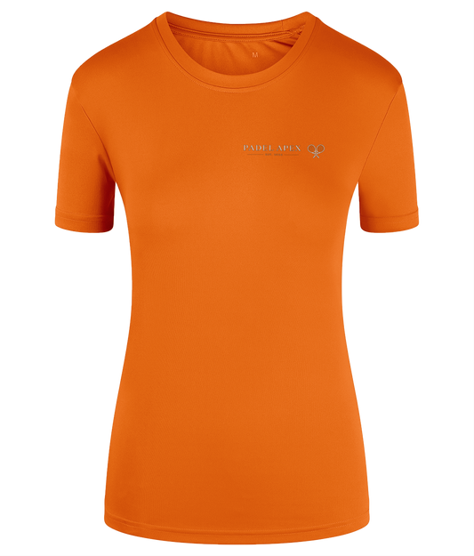 PADEL APEX - Womens Performance Top - Lightening Orange