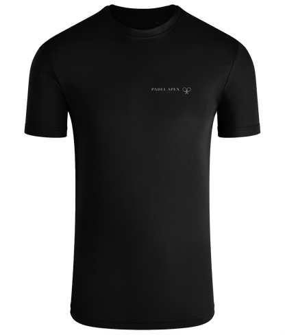 PADEL APEX - Mens Performance T-Shirt - Style Black