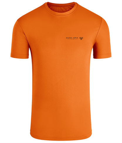 PADEL APEX - Mens Performance T-Shirt - Lightening Orange
