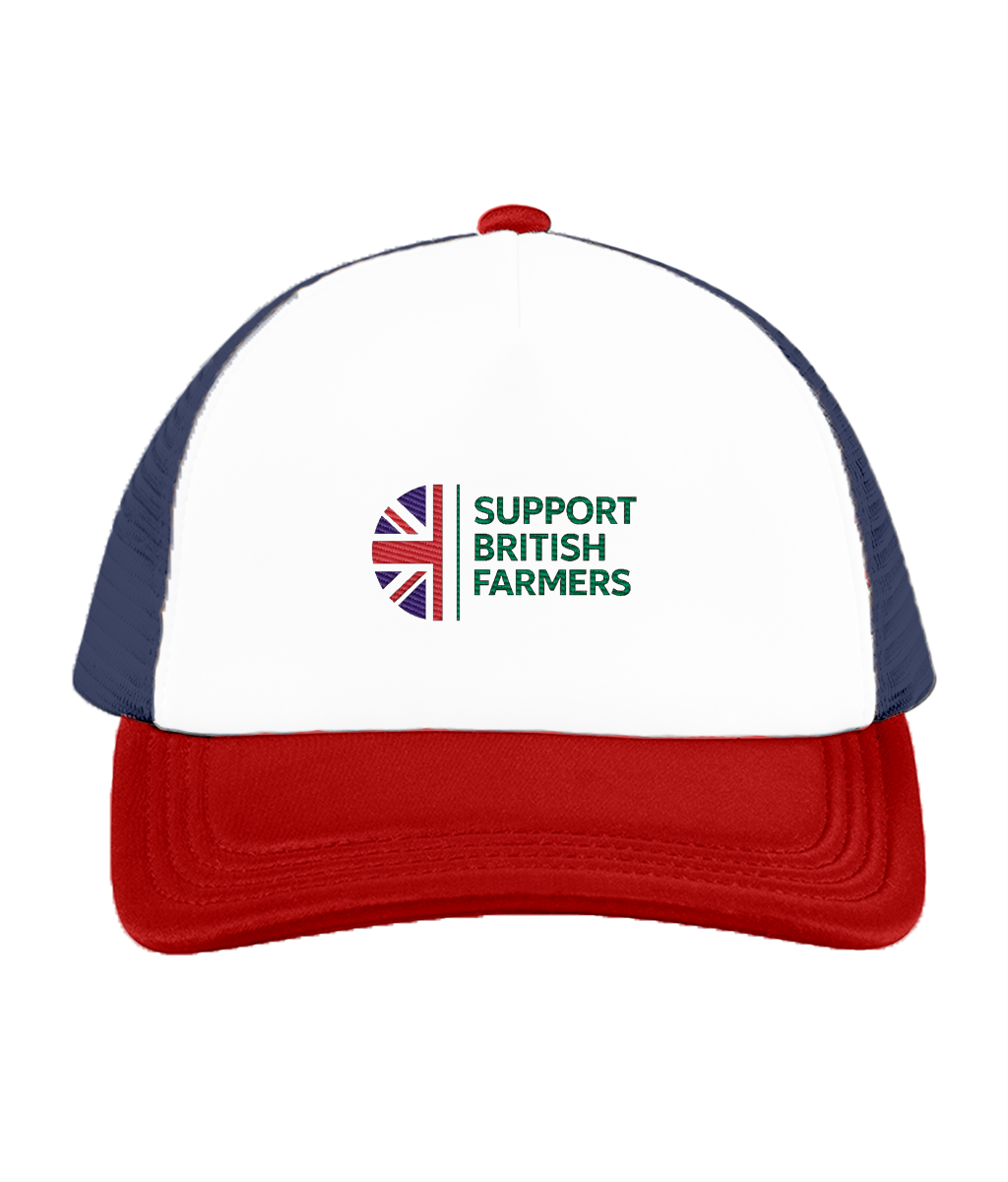 Beechfield Retro Tractor Cap Support British Farmers