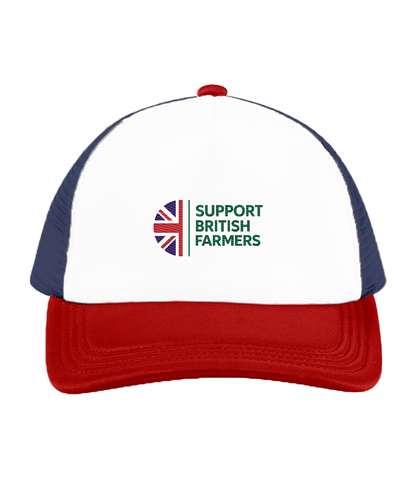 Beechfield Retro Tractor Cap Support British Farmers