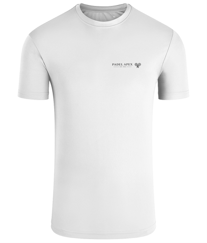 PADEL APEX - Mens Performance T-Shirt - Cool White