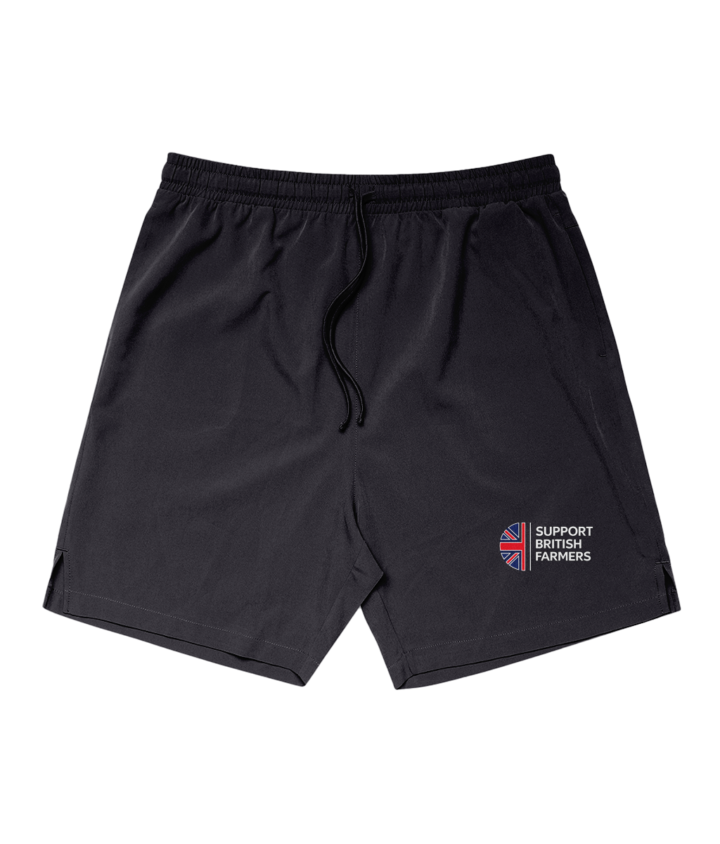 Active Farmers Field Shorts 18" Shadow Grey Support British Farmers