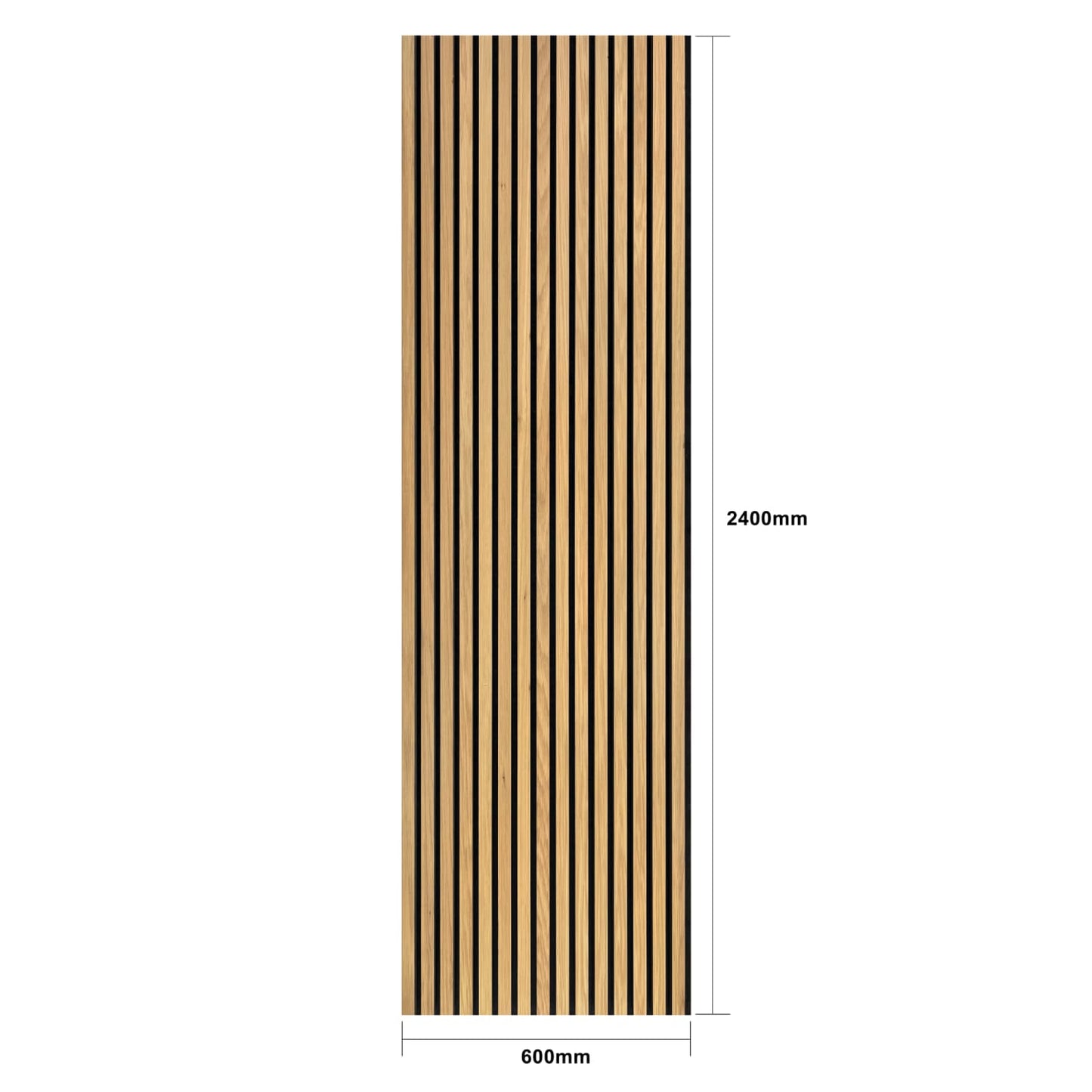 Natural Oak Acoustic Wall Panels   Also Ideal For A Golf Studio And Shops (2 Pack)