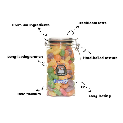 Traditional Pear Drops Candy Gifting Jar