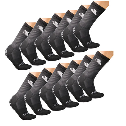 ProGrip Team Grip Socks Bundle (11 Pairs) – Anti-Slip Sports
