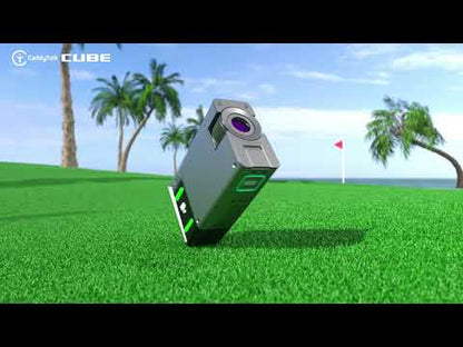 CaddyTalk CUBE Laser Rangefinder - (Case also Included: Black Or White  ) - Free 1-2 Day UK Delivery!