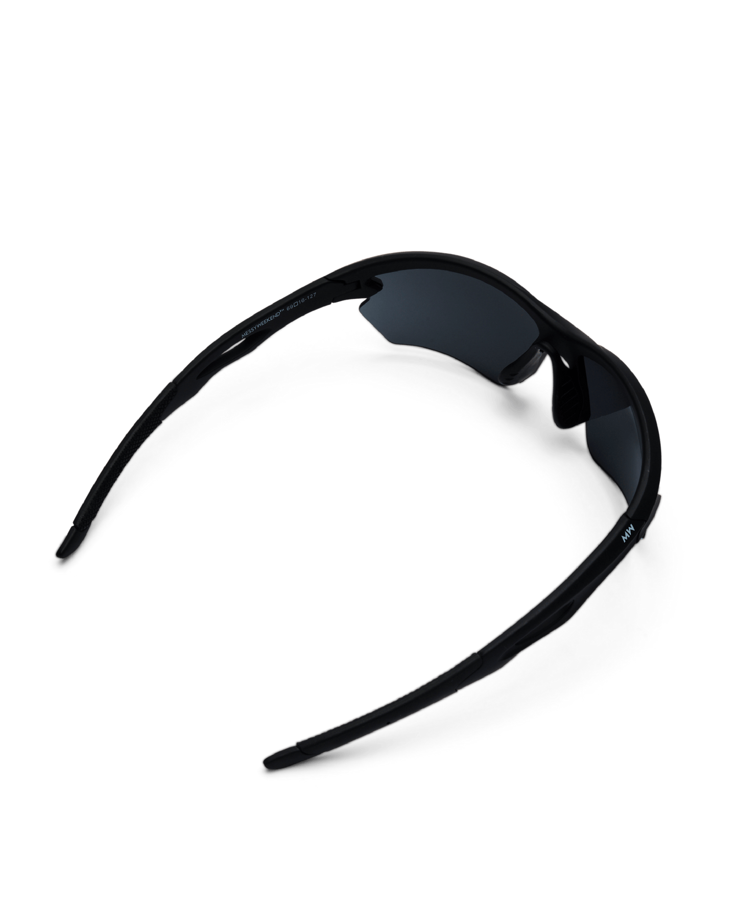 Messy Weekend RATE Sports Sunglasses - Running, Cycling & Hiking Eyewear, Black