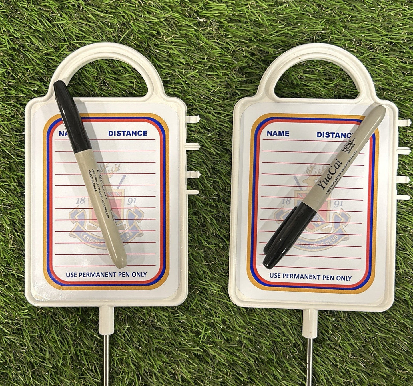 Personalised Nearest the pin or Longest drive Signs