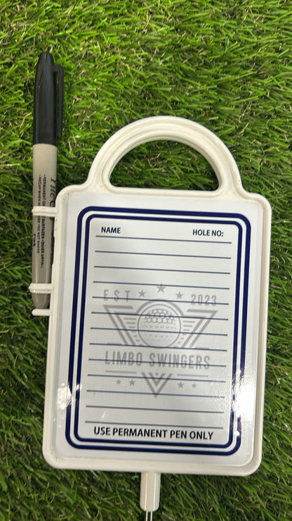 Personalised Nearest the pin or Longest drive Signs