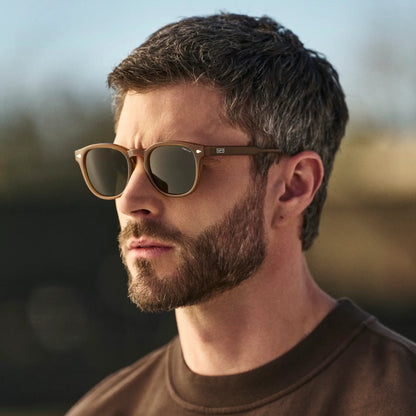 SCOUT Men's Polarised Tennis Sunglasses - Dune Brown l WMP Eyewear