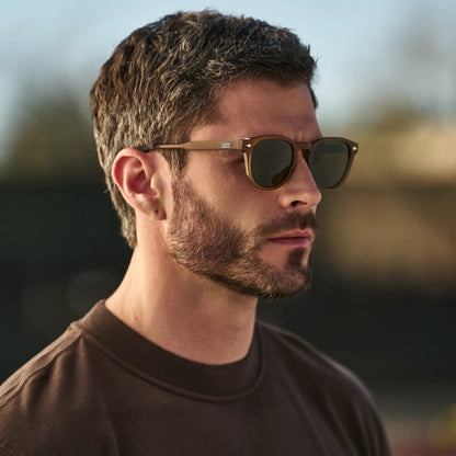 SCOUT Men's Polarised Tennis Sunglasses - Dune Brown l WMP Eyewear