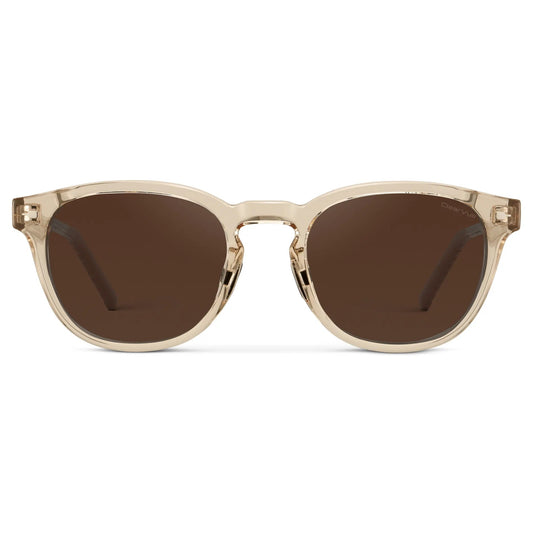 SCOUT Men's Polarised Padel & Tennis Sunglasses - Sand Brown l WMP Eyewear