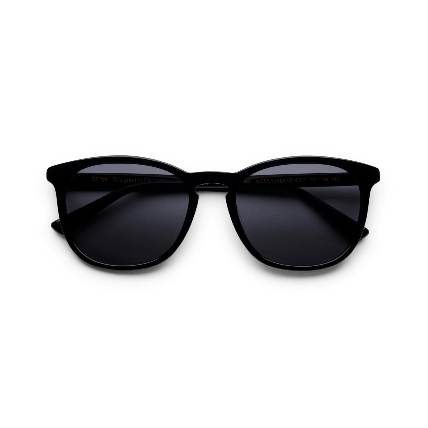 SEAN Black Large Fit Sunglasses by Messy Weekend