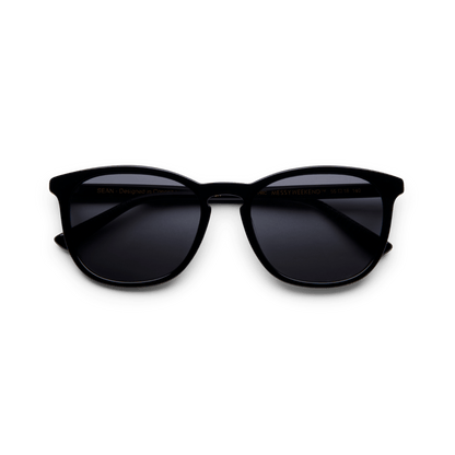 SEAN Black Large Fit Sunglasses by Messy Weekend