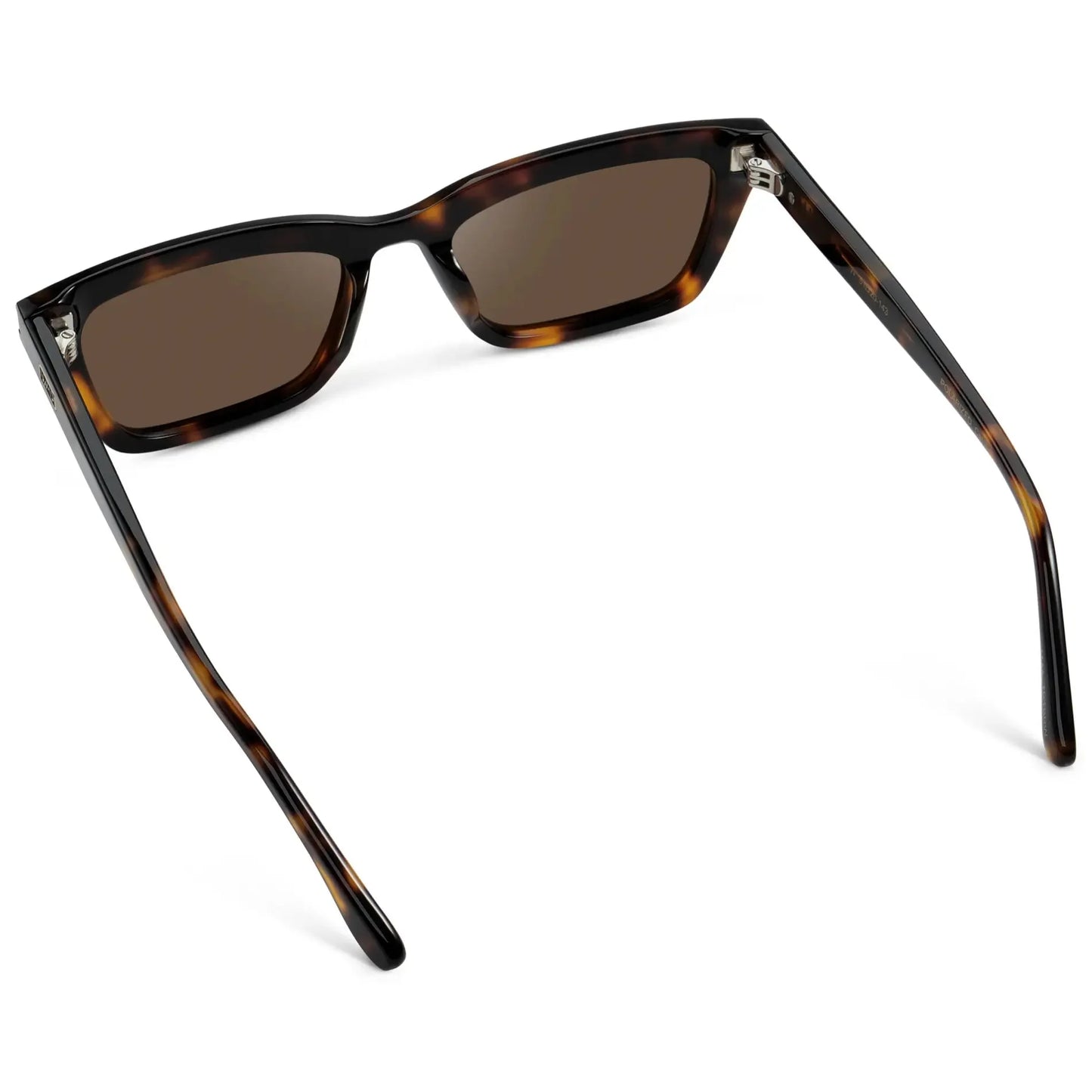 SIENNA Women's Slim Cat-Eye Sunglasses in Brown Tortoise  by WMP Eyewear