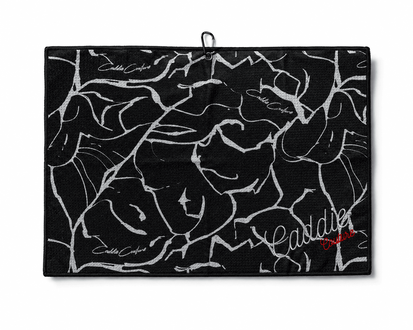 Signature Noir Golf Towel