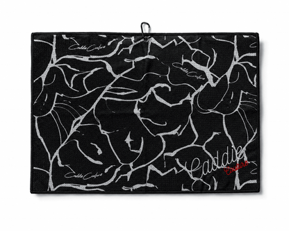 Signature Noir Golf Towel