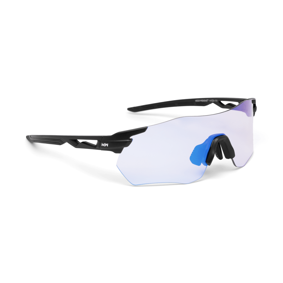 SONIC Black Sports Sunglasses, XEP Lens by Messy Weekend