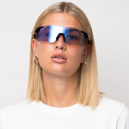 SONIC Black Sports Sunglasses, XEP Lens by Messy Weekend