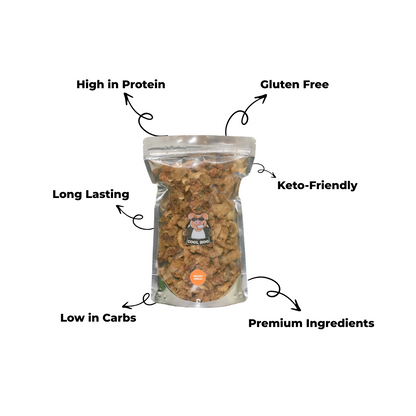 Sweet Chilli Flavour Pork Scratching Resealable Bag