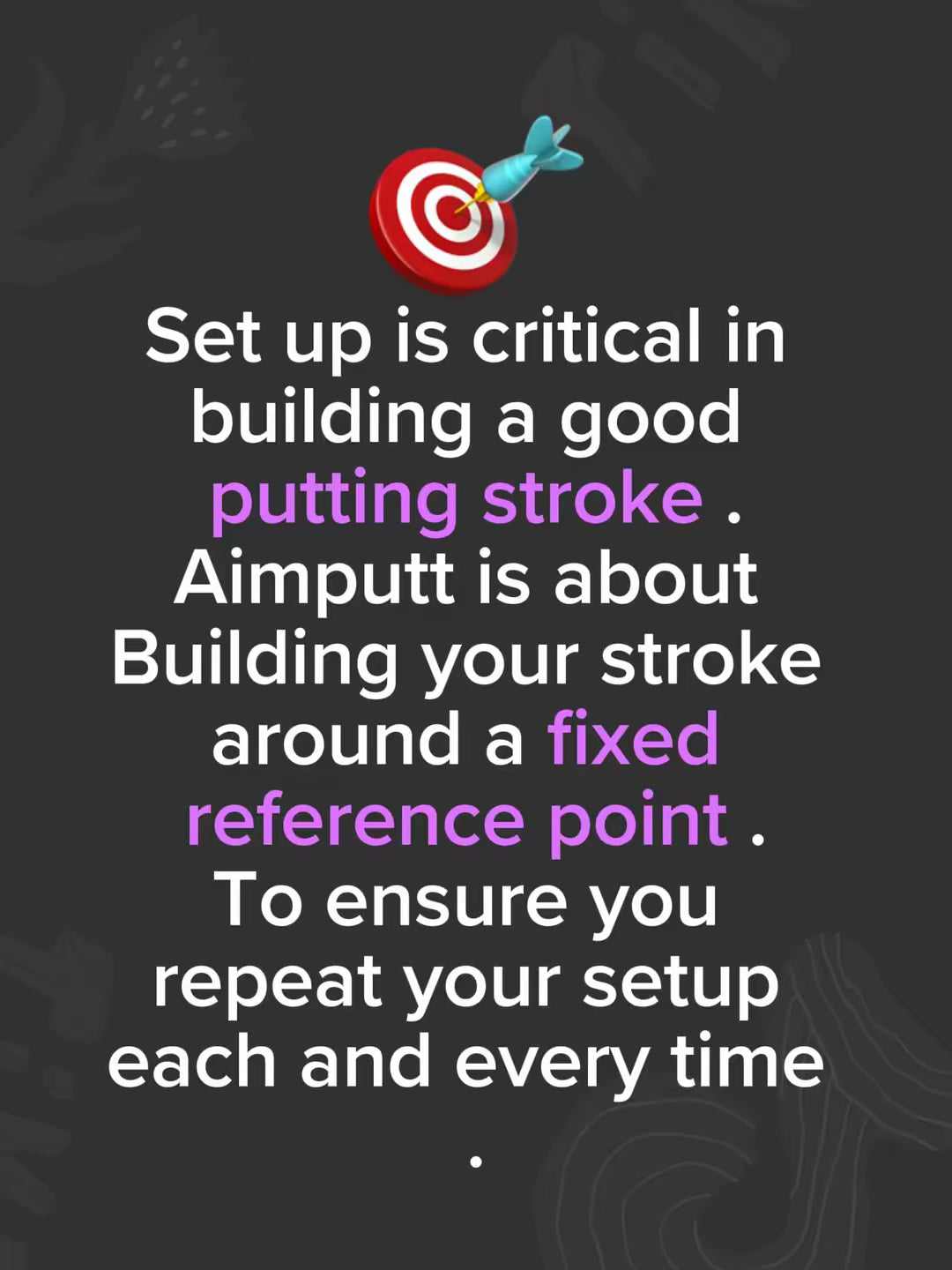 Xmas Bundle Aimputt Trainer and The Golf Worm package.