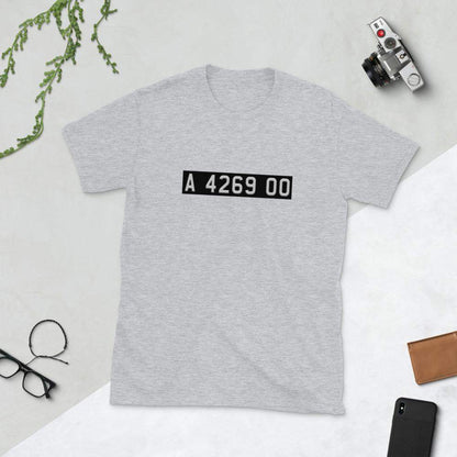 Matera DB5 License Plate T-Shirt