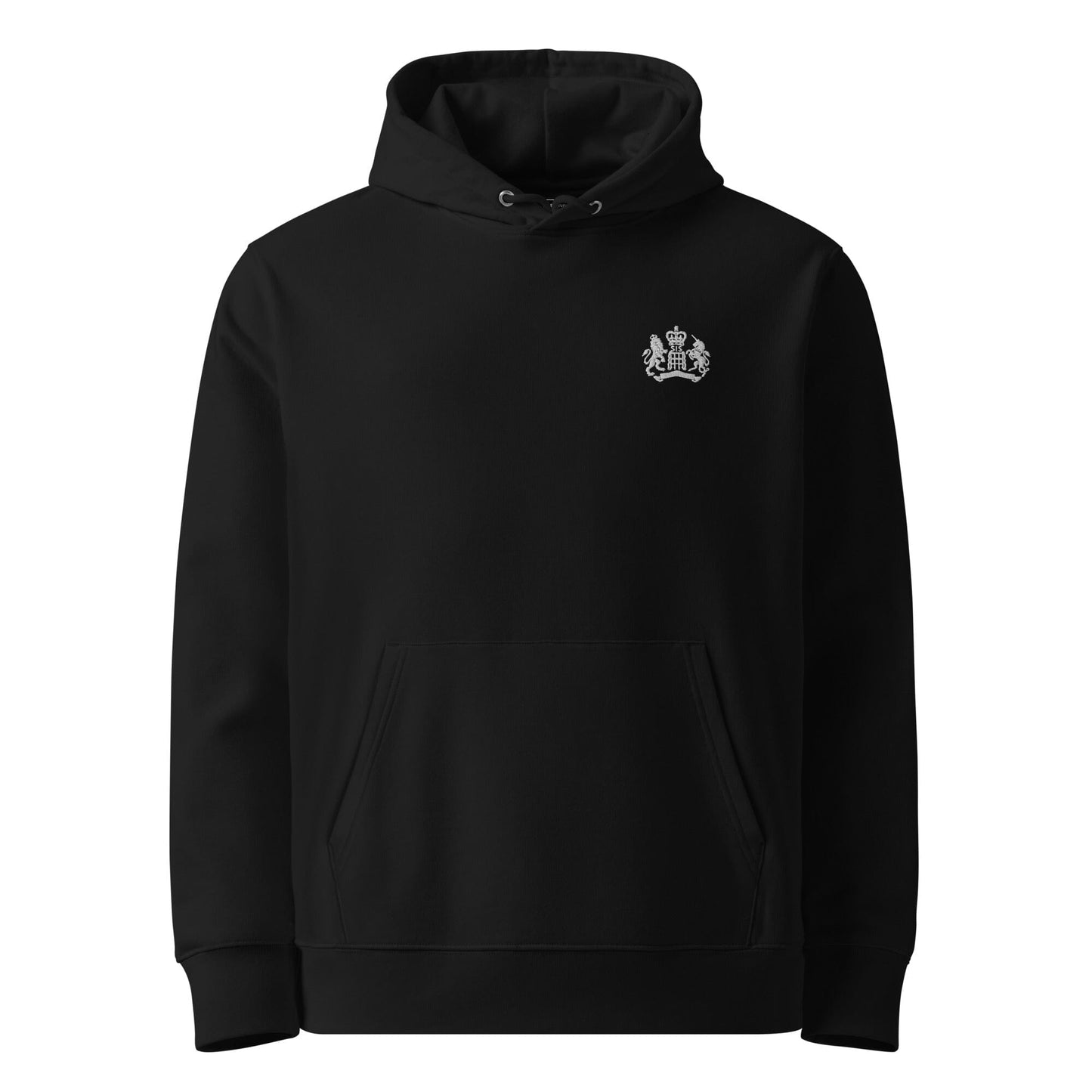 Organic Cotton Luxury Hoodie – Tailored Fit, Embroidered Logo