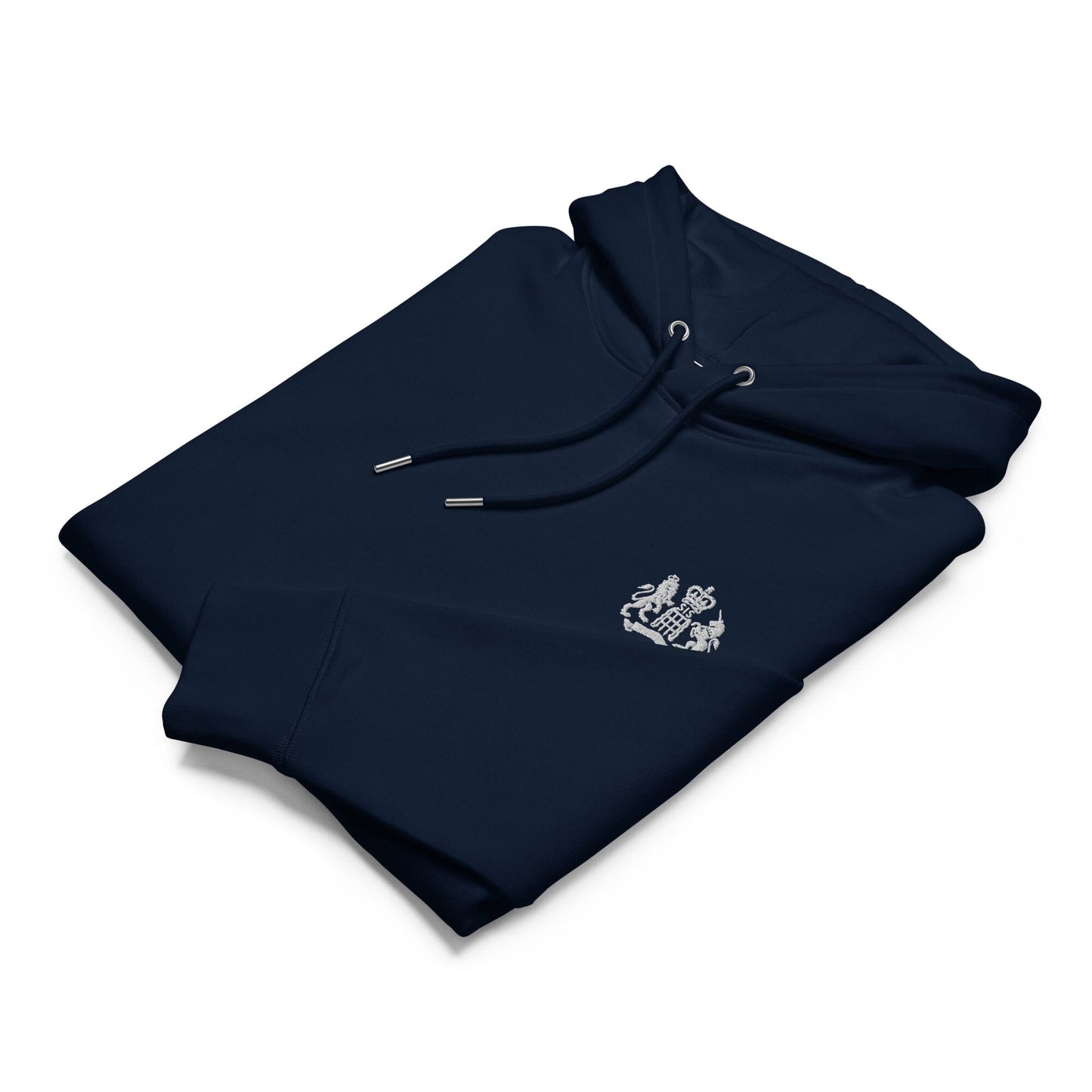 Organic Cotton Luxury Hoodie – Tailored Fit, Embroidered Logo