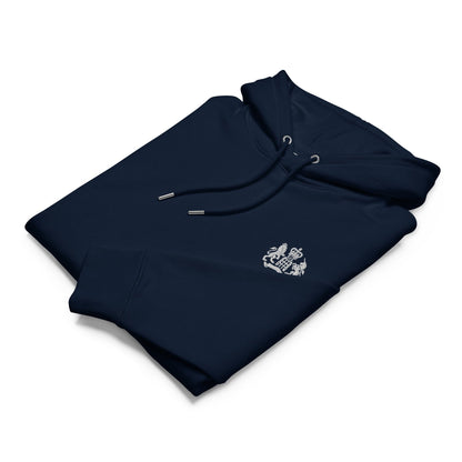 Organic Cotton Luxury Hoodie – Tailored Fit, Embroidered Logo